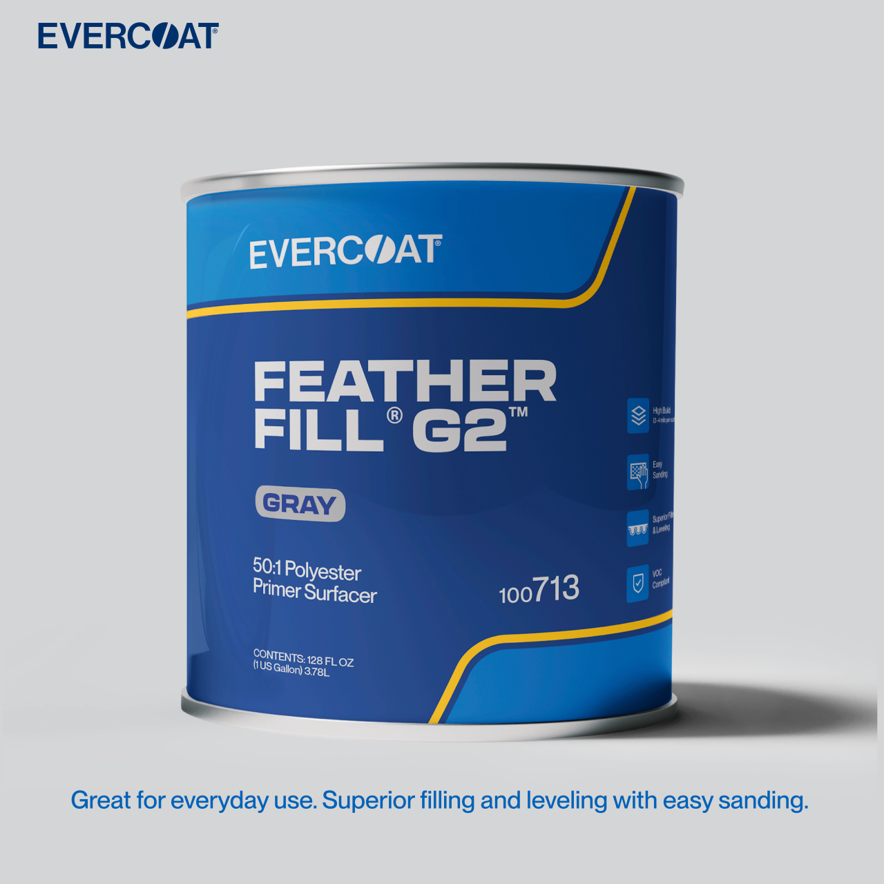 100713 - Feather Fill® G2™, Gallon - Gray - Image 3