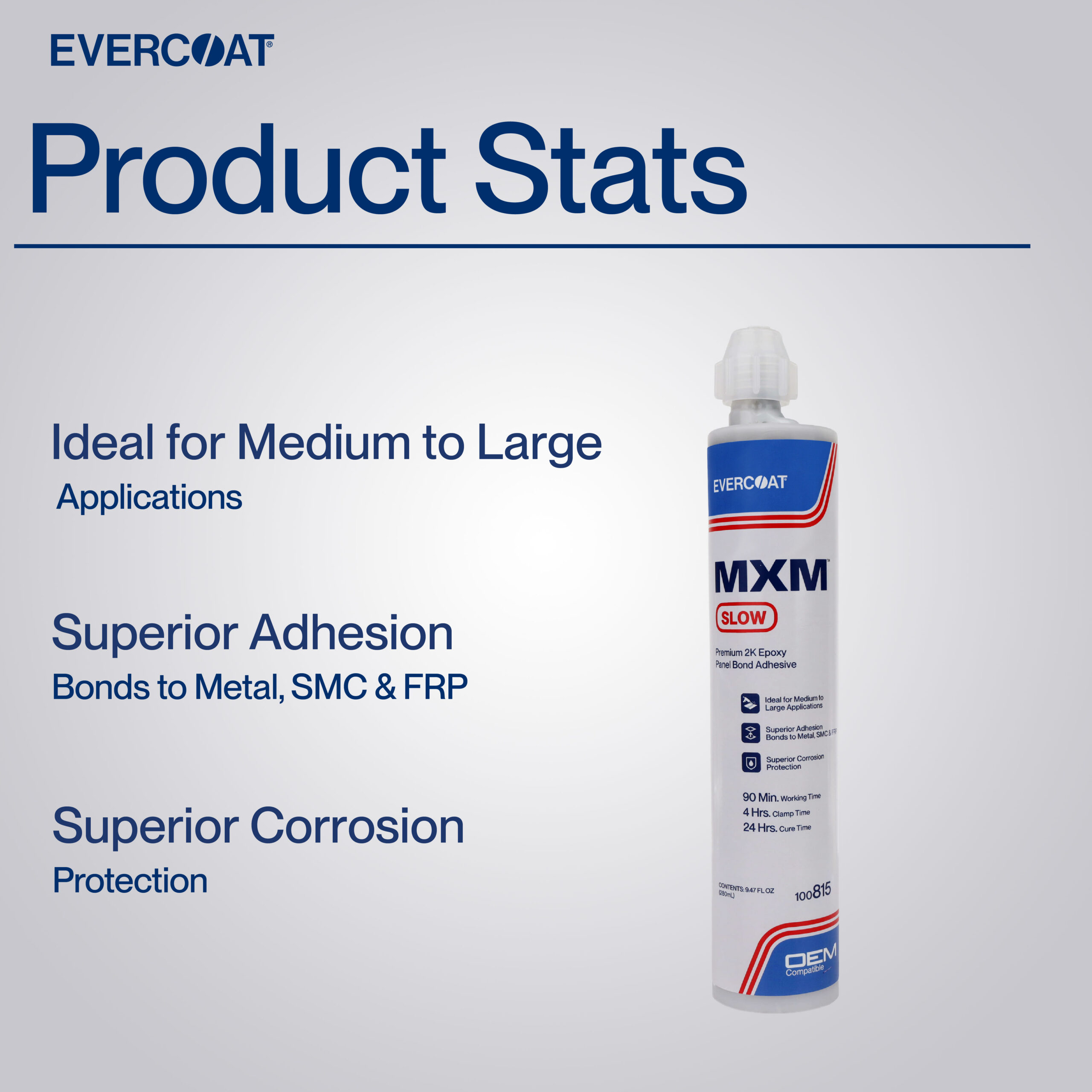 100815 - MXM™ Slow Premium 2K Epoxy Panel Bond Adhesive - Image 3