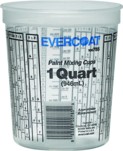 100785 - Quart Paint Mixing Cup - ITW Evercoat
