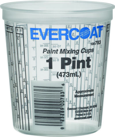 100781 - 8 oz. Paint Mixing Cup - ITW Evercoat