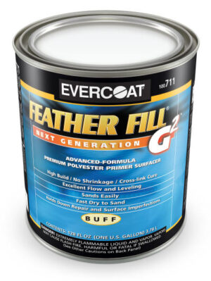 Evercoat 712 Featherfill G2 Polyester Primer – 2nd Generation – Quart Size – Gray