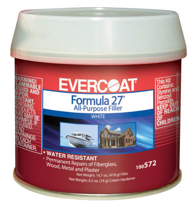 100572 – Formula 27 All-Purpose Filler, .5 Pint