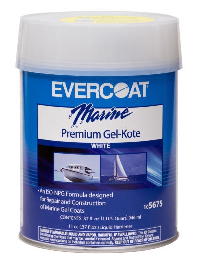 105675 – Gel-Kote, White, Quart