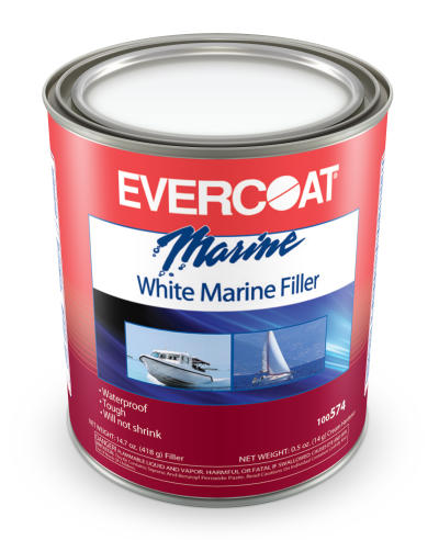 100574 - White Marine Filler, Gallon - ITW Evercoat