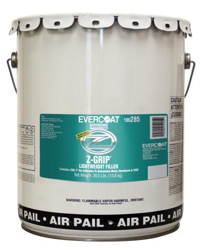 Evercoat Z-Grip Lightweight Body Filler for Aluminum, Fiberglass & More -  128 Fl Oz