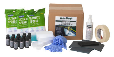 Fibre-Glass Evercoat FIB-502801 Single Headlight Restoration Kit