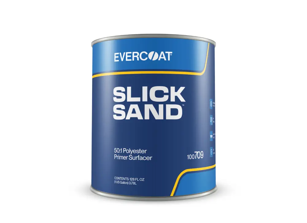 Front of Slick Sand Evercoat