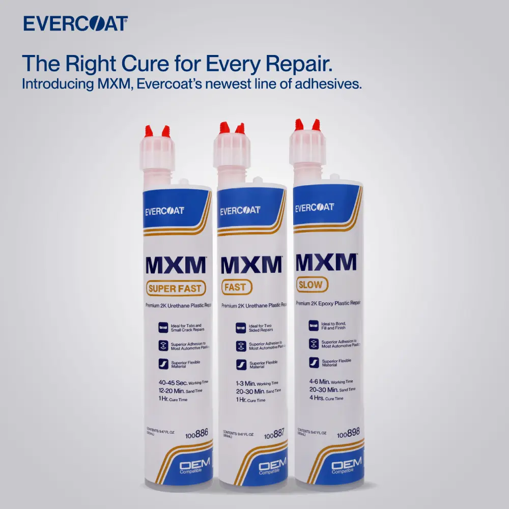 ITW Evercoat Packshot Product Line MXM Plastic Repair