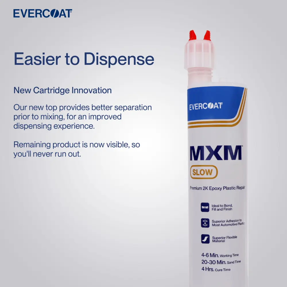 ITW Evercoat Product Easy To Dispense MXM Plastic Repair