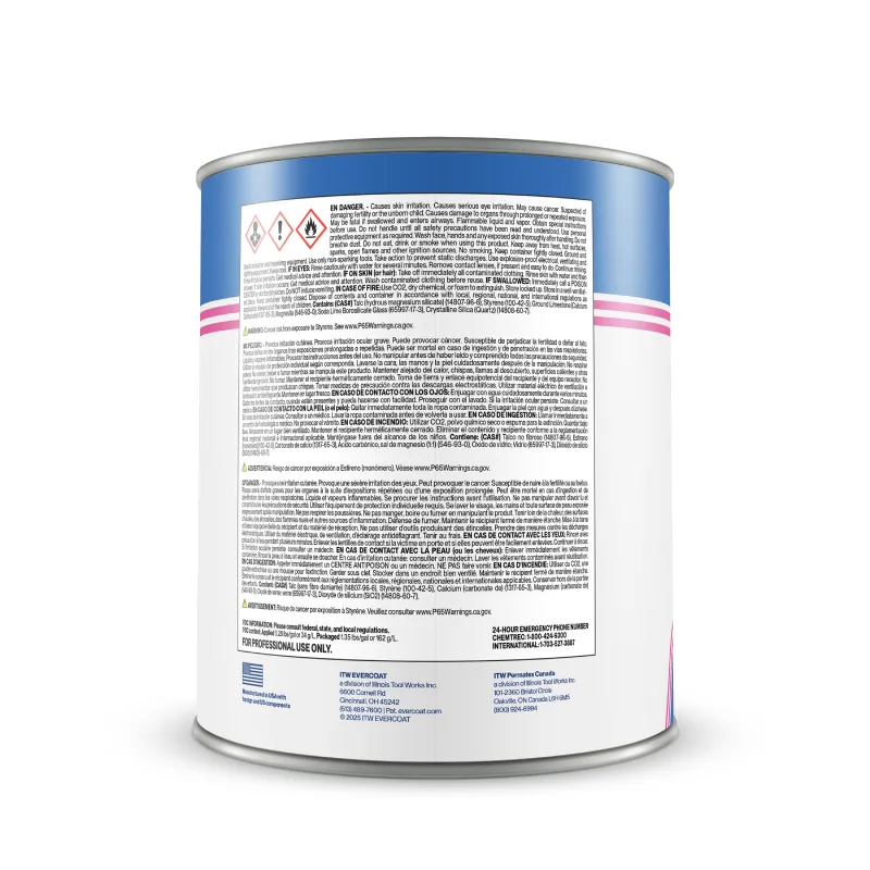 ITW Evercoat Rage OPTEX Back
